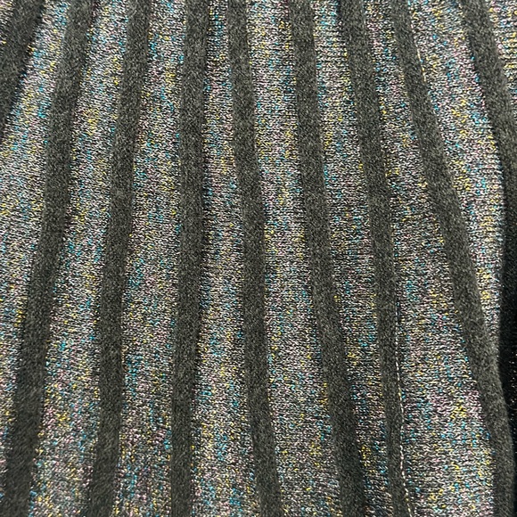 Milly Mini Glitter pleated elastic waist mini skirt - Picture 3 of 5